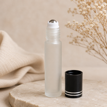 Load image into Gallery viewer, 10ml Glass Frosted Bottle - with Black Box
