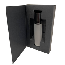 Load image into Gallery viewer, 10ml Mini Glass Frosted Bottle - with Black Box
